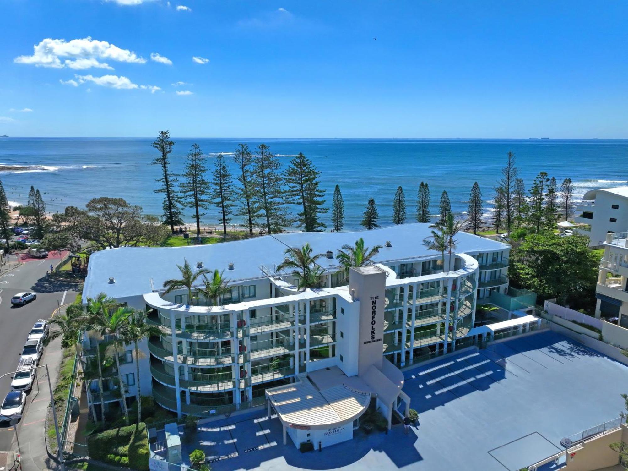 The Norfolks On Moffat Beach Caloundra Eksteriør bilde